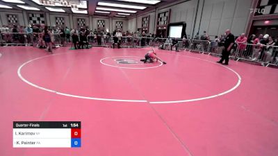 87 lbs Quarterfinal - Ismatullo Karimov, Ny vs Kagan Painter, Pa