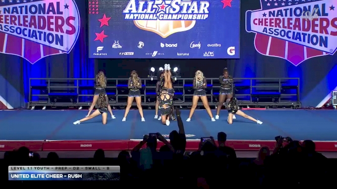 United Elite Cheer - Rush [2026 L1.1 Youth - PREP - D2 - Small - B United Elite Cheer - Rush [2026 L1.1 Youth - PREP - D2 - Small - B