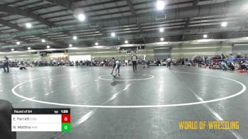 95 lbs Round Of 64 - Evan Ferratt, CVBJJ vs Nathan Matthis, Headhunters WC