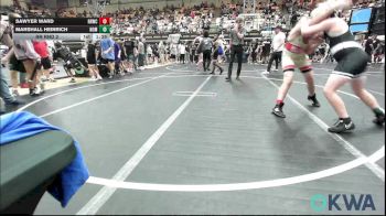 110-120 lbs Rr Rnd 2 - Sawyer Ward, Red Ryder Wrestling Club vs Marshall Heinrich, Team Nomad