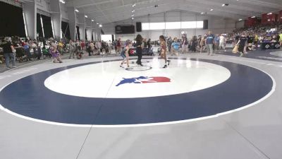 75 lbs Cons. Quarters - Mysta Brunson, Bad Karma vs Layten Marsh, M3 Wrestling Academy