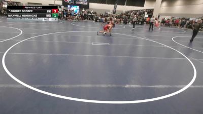 144 lbs Champ. Rd Of 128 - Maxwell Hendricks, Washington vs Brodee Scobee, MWC Wrestling Academy