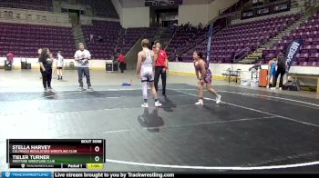 119-124 lbs Round 2 - Stella Harvey, Colorado Regulators Wrestling Club vs Tieler Turner, Westside Wrestling Club