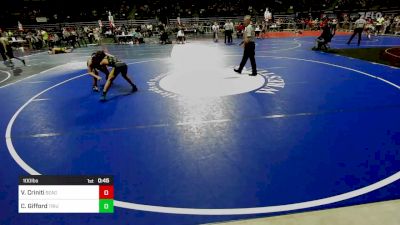 100 lbs Round Of 32 - Vincent Criniti, Seagull Wrestling Club vs Christopher Gifford, Triumph Trained