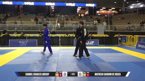 Matheus Carboni De Souza vs Samuel Charles Lindsay 2025 Pan Jiu Jitsu IBJJF Championship