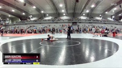 110 lbs Cons. Semi - Jason Schutter, Kirksville Wrestling Club vs Jacoby Crocker, Open Mats Wrestling Club