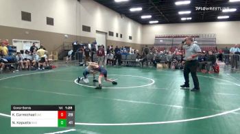 Consolation - Kolton Carmichael, Elite Athletic Club (IN) vs Nico Kapusta, Silent Victory (PA)