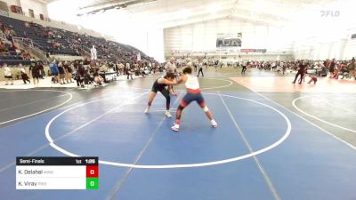 150 lbs Semifinal - Koby Delahel, Mingus vs Kaleb Viray, Pride WC