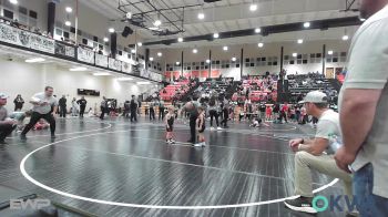 45 lbs Quarterfinal - Mereck Malone, Bartlesville Wrestling Club vs Brian Davis, Tahlequah Wrestling Club