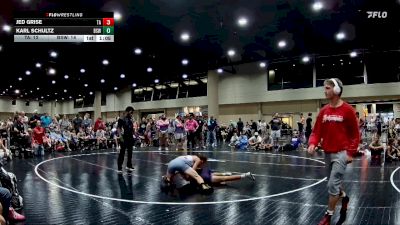 125 lbs Round 1 (6 Team) - Jed Grise, Team Arkansas vs Karl Schultz, BS Wrestling