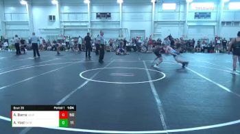 120 lbs Round 7 (10 Team) - Asa Yost, Patriots vs Anthony Barra, U2 Upstate