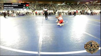 70 lbs Consolation - Nicholas Lupardus, All American Wrestling vs Knox Wilson, Rough Riders