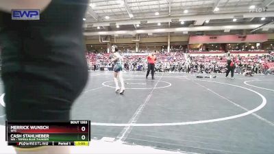 64 lbs Quarterfinal - Merrick Wunsch, WTC vs Cash Stahlheber, WR - Topeka Blue Thunder