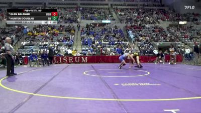 132 lbs Quarterfinal - Hunter Douglas, Homestead vs Glen Baldwin, Peru