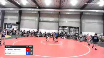 45 kg Prelims - Lukas Littleton Mascaro, Malvern Prep vs Andrew Krajic, Tech Squad