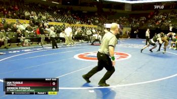 215 Class 1 lbs Cons. Round 3 - Ian Tuggle, Centralia vs Derron Perkins, St. Mary`s South Side Catholic