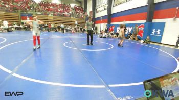 100 lbs Quarterfinal - Royce Baugh, Team Tulsa Wrestling Club vs Noah Herron, Collinsville Cardinal Youth Wrestling