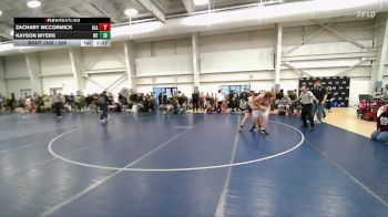 285 lbs Quarterfinal - Kayson Myers, Westfield vs Zachary McCormick, American Leadership Academy