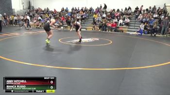 J-5 lbs Quarterfinal - Bianca Russo, Mount Pleasant Wrestling Club vs Abby Mitchell, Benton Cat Pac