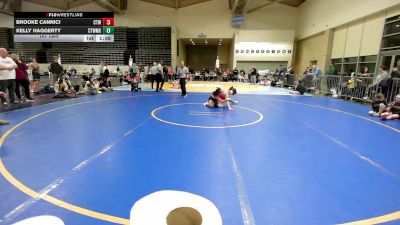 107 lbs Final - Brooke Cannici, Cordoba Trained Girls vs Kelly Haggerty, CT Whale Orca