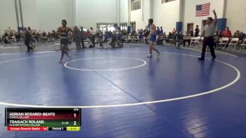 174 lbs Prelim - Adrian Rosario-Beato, Ithaca College vs Traisach Roland, Elizabethtown College