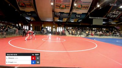 131 kg Rr Rnd 2 - Lily Sherer, Lock Haven vs Emily Frost, Iowa