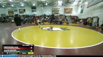 160 lbs Round 3 - Cristopher Alva, Punisher Wrestling Company vs Dustin Baxter, Punisher Wrestling Company