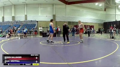 215 lbs Cons. Semi - Boden Ballinger, OH vs Isaac Westfall, MI