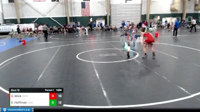 152 lbs Round 2 (16 Team) - Emmett Hoffman, York vs Christian Wick, Amherst