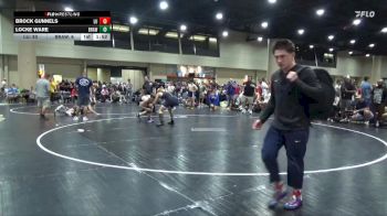 150 lbs Round 3 (6 Team) - Locke Ware, BRAWL White vs Brock Gunnels, Level Up