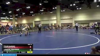 106 lbs Round 6 (10 Team) - Tyler Barnes, Foxfire Wrestling Red vs Landon Trigueros, FL Young Guns
