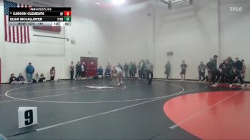 144 lbs Champ. Round 1 - Carson Clements, New Palestine vs Elias McCallister, The Fort Hammers Wrestling