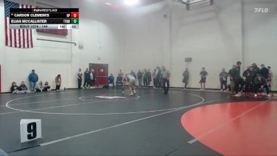 144 lbs Champ. Round 1 - Carson Clements, New Palestine vs Elias McCallister, The Fort Hammers Wrestling