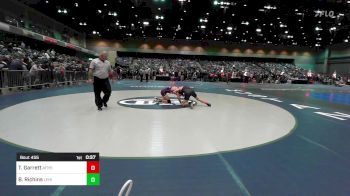 132 lbs Consi Of 64 #2 - Tyler Garrett, American Fork vs Boston Richins, Lehi