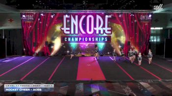 Rocket Cheer - Aces [2026 L1.1 Youth - PREP Day 1] 2026 Encore Foxwoods Showdown