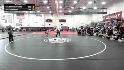 138 lbs Quarterfinal - Harrison Accorsi, Somers vs Dylan Waugh, Plainville