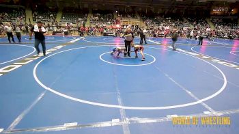 80 lbs Round Of 64 - Dylan Nieuwenhuis, MIGRTC vs Kosta Hatzigeorgiou, Thorobred Wrestling Club