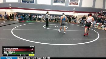 120 lbs Round 2 - Gabriel Salyers, St. Thomas Catholic vs Ben Troung, Cypress Creek