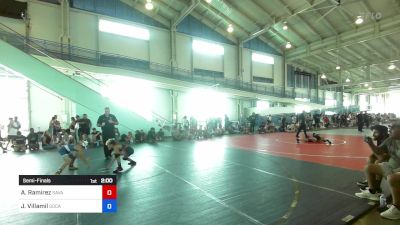 70 lbs Semifinal - Aaron Ramirez, Savage House WC vs Jayden Kai Villamil, SoCal Grappling