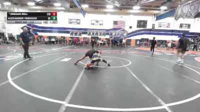 113 lbs Quarterfinal - Alexander Verdugo, Birmingham Charter vs Deegan Bell, Etiwanda