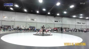 100 lbs Quarterfinal - Katie Biscoglia, Funky Singlets Girls vs Riley Hillis, OK Supergirls Blue