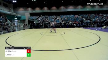 132 lbs Semifinal - Alicen Dillard, Pomona vs Laylla Liles, Allen