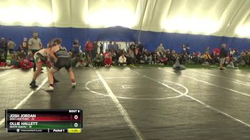 160 lbs Round 2 (8 Team) - Josh Jordan, Ohio Lightning vs Ollie Hallett, Death Squad