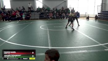 100 lbs Round 3 (6 Team) - Mason Nagel, Delta vs Hayden Piovarchy*, Columbia Station