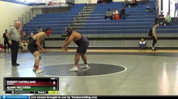 285 lbs Round 4 - Robert Castellano, Eureka vs Quinn Wilcoxen, Cornell College