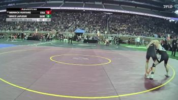 D1-113 lbs Quarterfinal - Brice Lafleur, Saline HS vs Merrick Kustarz, Utica HS
