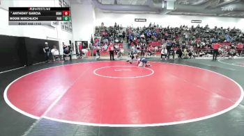 113 lbs Quarterfinal - Anthony Garcia, Denver North vs Bodie Mischlich, Palmer Ridge
