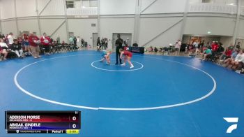 106 lbs Round 1 (8 Team) - Addison Morse, Oklahoma Red vs Abigail Gindele, Minnesota Red