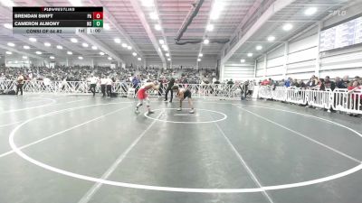 138 lbs Consi Of 8 #2 - Vincent Rosas, KS vs James Sievers, GA