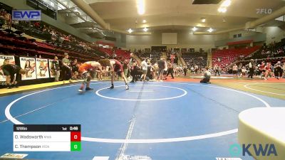 126 lbs Consi Of 4 - Oliver Wadsworth, Morris Wrestling Association vs Caleb Thompson, IRONMEN Wrestling Club